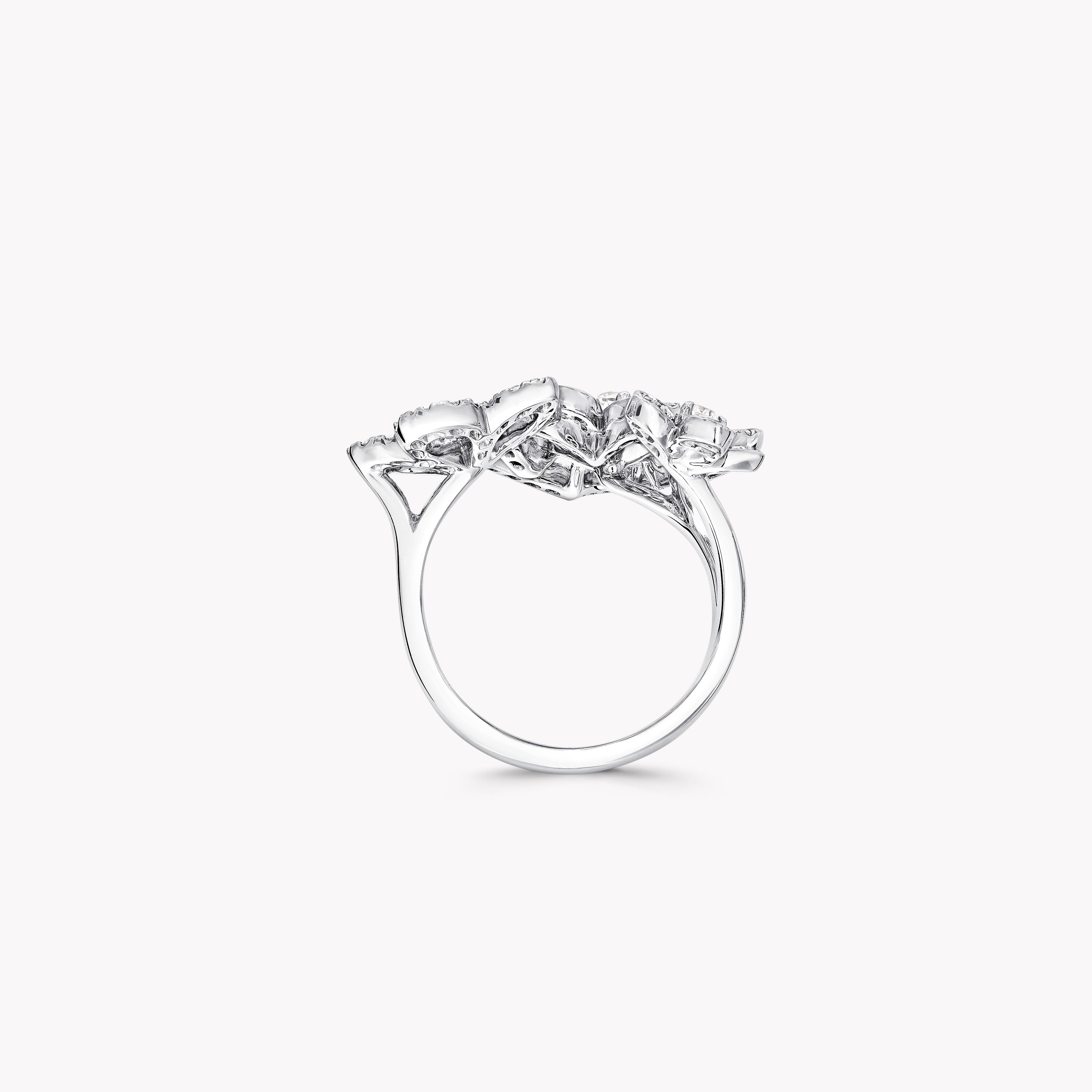 Buy Sparkling Floral Diamond Rings |GRT Jewellers